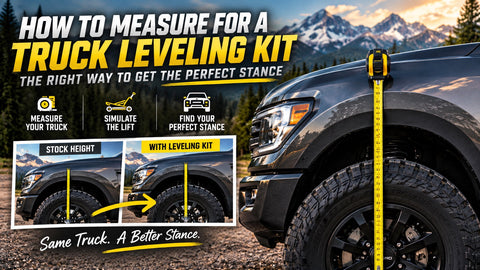 How to Measure for a Truck Leveling Kit: The Right Way to Get the Perfect Stance